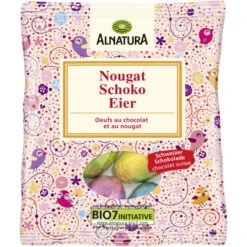 Alnatura Bio Nougat-Schoko-Eier 100G