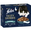 Felix Tasty Shreds Geschmacksvielfalt Aus Dem Wasser 10x80G -Knorr Verkäufe felixtastyshredswasser