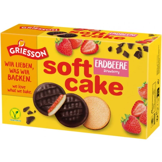 Soft Cake Erdbeere 300G 3 Soft Cake Erdbeere 300G