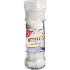 & Günstig Meersalz Grobe Körner 110G