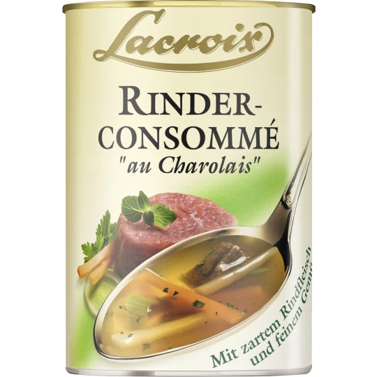 Lacroix Rinder-Consommé "au Charolais" 400ML 2 Lacroix Rinder-Consommé "au Charolais" 400ML