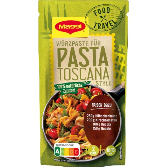 Food Travel Pasta Toscana Style 65G 3 Food Travel Pasta Toscana Style 65G