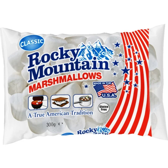 Rocky Mountains Super Barbecue Marshmallows 300G 3 Rocky Mountains Super Barbecue Marshmallows 300G