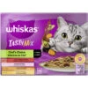 Whiskas Tasty Mix Chefs Choice In Sauce 12x 85G